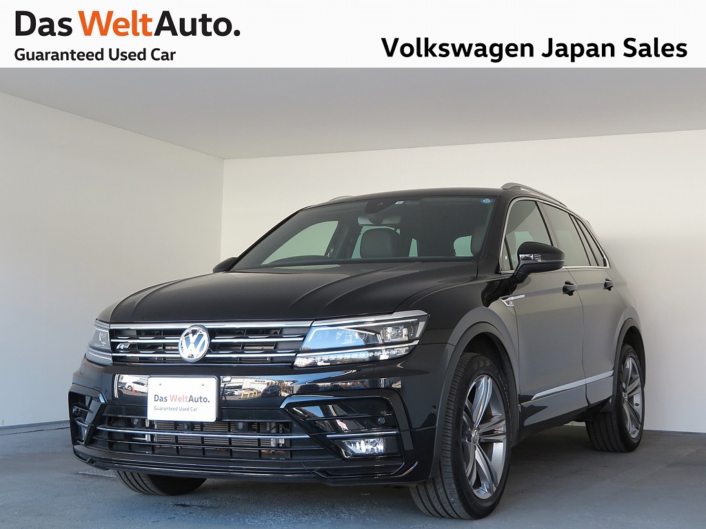 Das Weltauto フォルクスワーゲン認定中古車 Tiguan Tdi R Line 4motion Diesel 4x4 ブラック系 18年 26 300km 3 699 000円