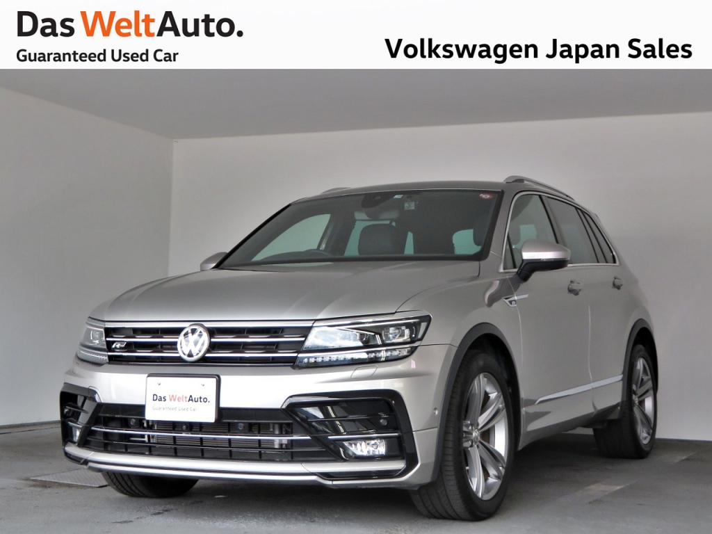 Das Weltauto フォルクスワーゲン認定中古車 Tiguan Tsi R Line 9 2innavi シルバー グレー系 17年 22 800km 3 399 000円