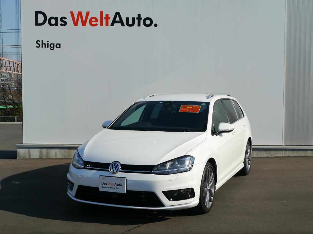 Das Weltauto フォルクスワーゲン認定中古車 Golf Variant R Line Dcc ホワイト系 16年 37 600km 1 8 000円