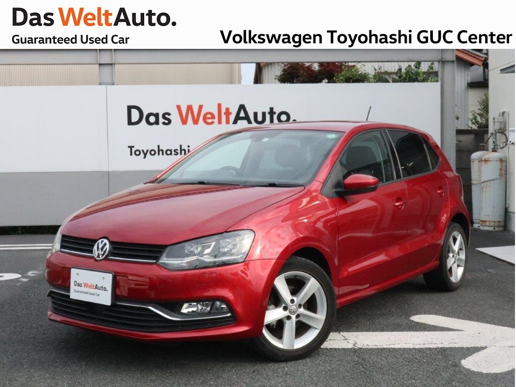 Das Weltauto フォルクスワーゲン認定中古車 Polo Tsi Highline レッド系 17年 35 500km 1 300 000円