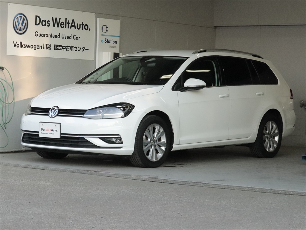 Das Weltauto フォルクスワーゲン認定中古車 Golf Variant Tsi Comfortline Discoverpro ホワイト系 18年 39 300km 1 780 000円