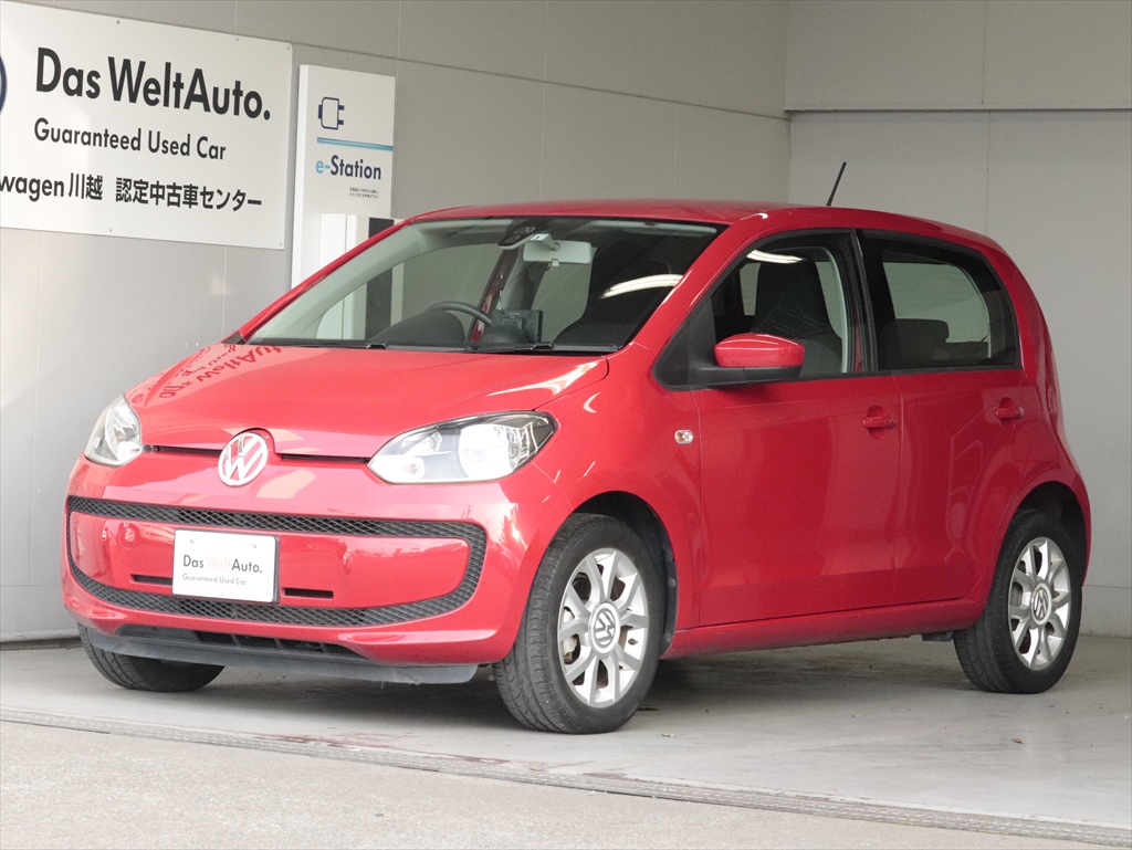 Das Weltauto フォルクスワーゲン認定中古車 Up Move Up Style Edition 4door Navi レッド系 15年 14 0km 730 000円