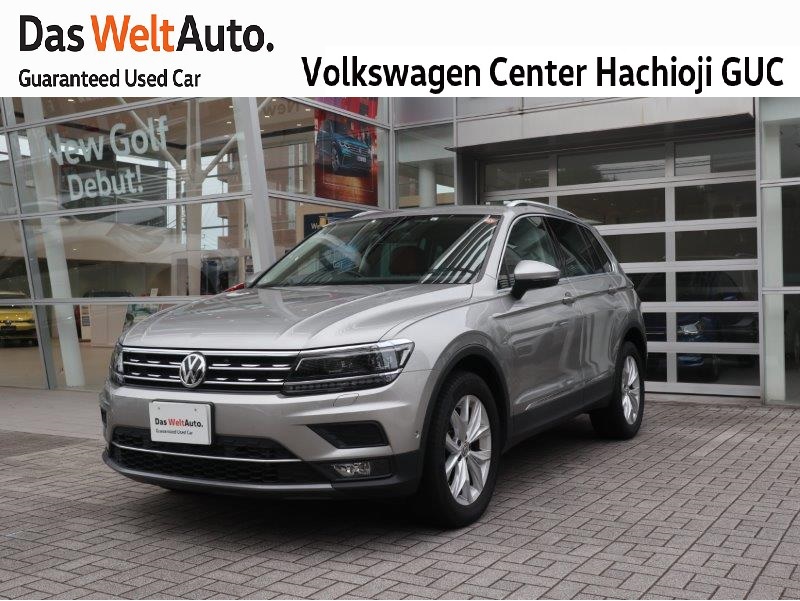 Das Weltauto フォルクスワーゲン認定中古車 Tiguan Tdi Highline 4motion シルバー グレー系 19年 19 400km 3 580 000円