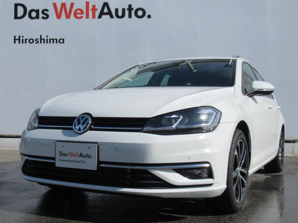 Das Weltauto フォルクスワーゲン認定中古車 Golf Variant Tdi Comfortline Meister My ホワイト系 19年 5 600km 2 0 000円