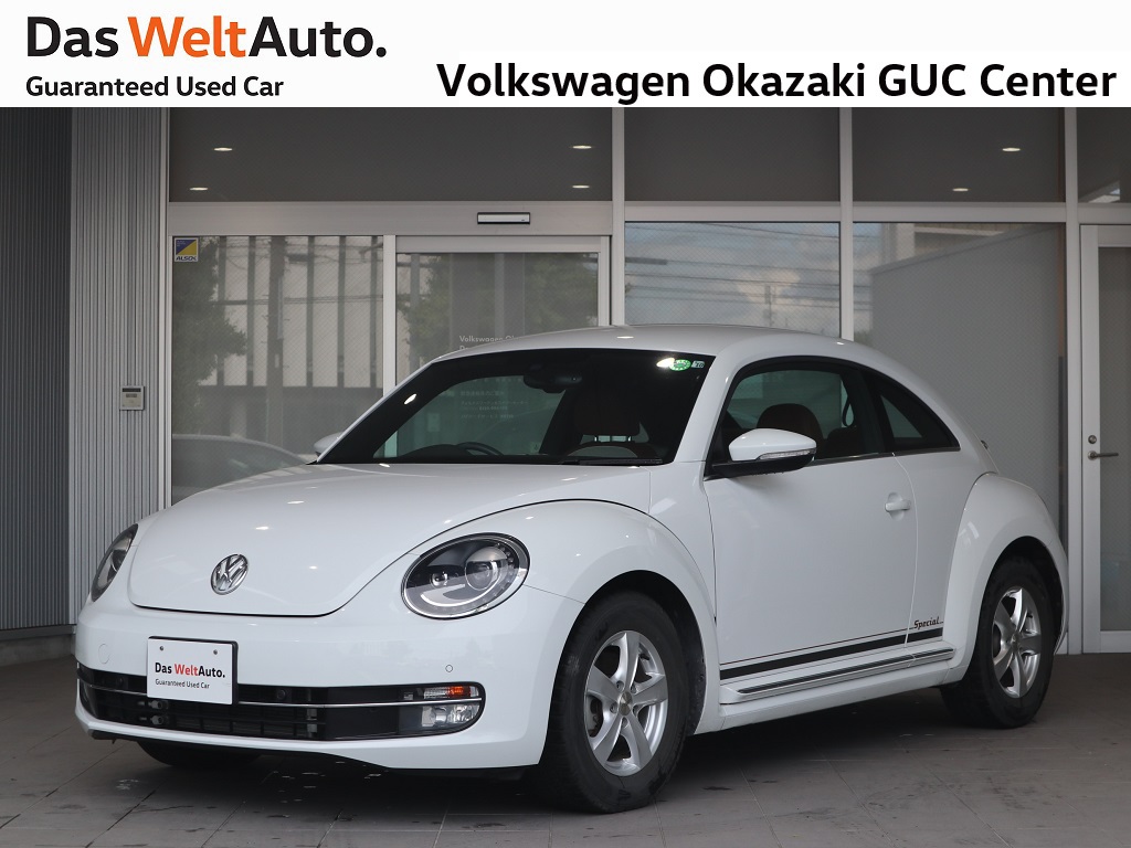 Das Weltauto フォルクスワーゲン認定中古車 The Beetle Special Bug ホワイト系 14年 33 800km 1 950 000円