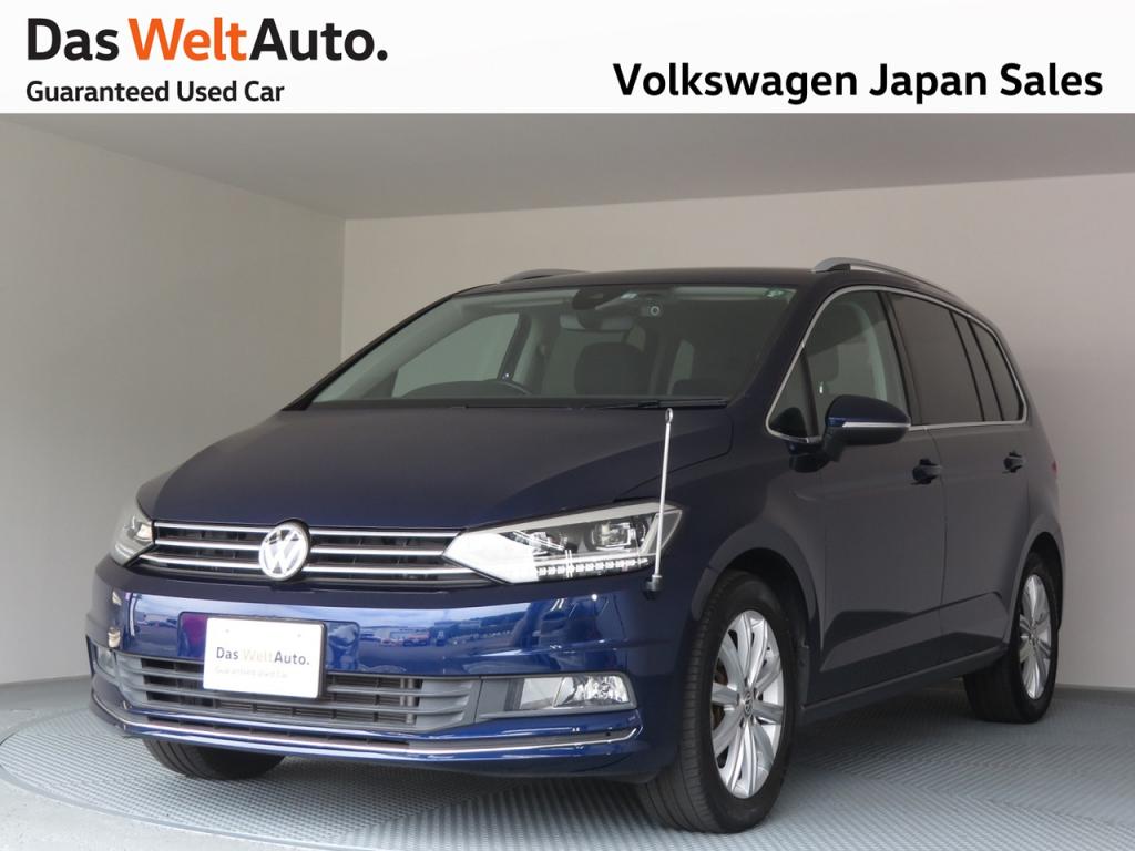 Das Weltauto フォルクスワーゲン認定中古車 Golf Touran Tsi Highline Discover ブルー系 16年 15 100km 2 309 000円