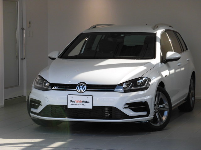 Das Weltauto フォルクスワーゲン認定中古車 Golf Variant Tsi R Line ホワイト系 19年 9 623km 2 900 000円