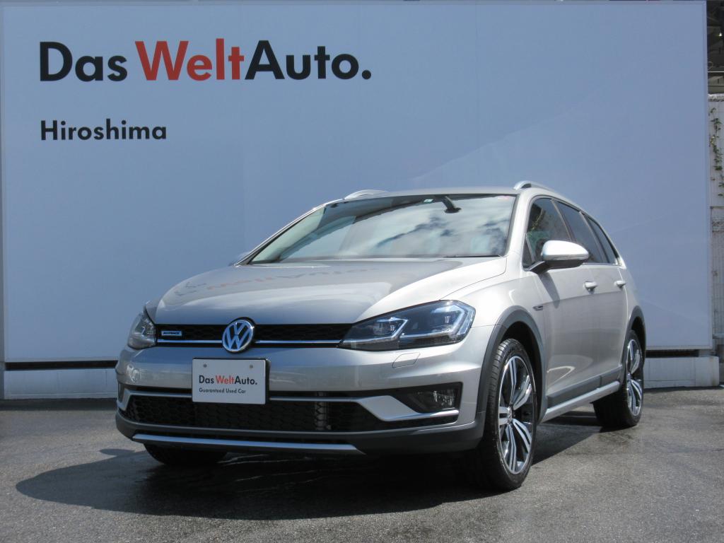 Das Weltauto フォルクスワーゲン認定中古車 Golf Alltrack Tsi 4motion Tech 18inch シルバー グレー系 19年 9 500km 3 030 000円