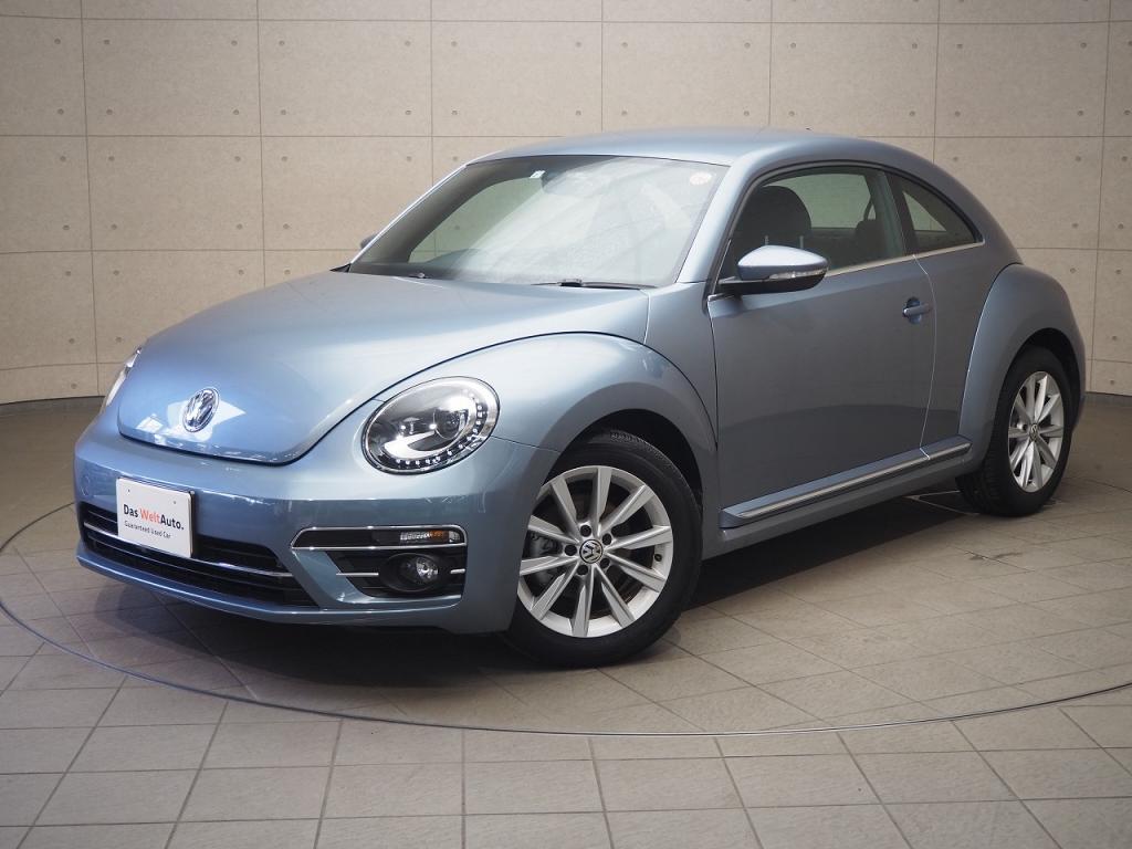 Das Weltauto フォルクスワーゲン認定中古車 The Beetle Design Meister Navi ブルー系 19年 25 211km 2 5 000円