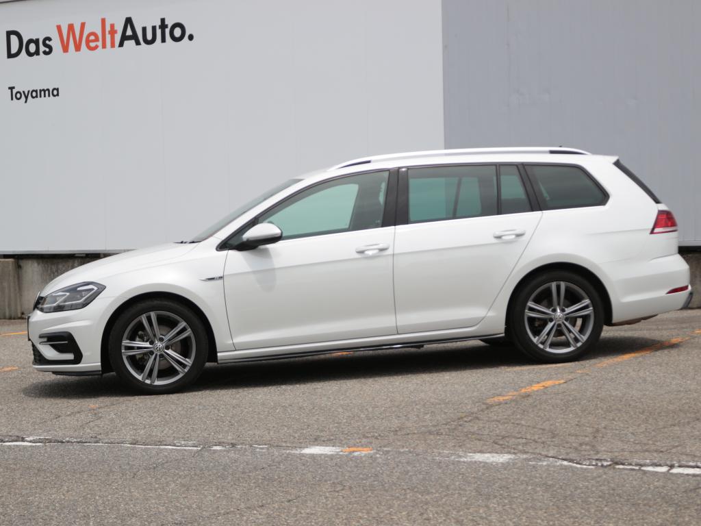 Das Weltauto フォルクスワーゲン認定中古車 Golf Variant Tsi R Line Acc ホワイト系 17年 28 800km 2 580 000円