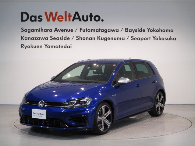 Das Weltauto フォルクスワーゲン認定中古車 Golf R ブルー系 19年 2 767km 4 980 000円