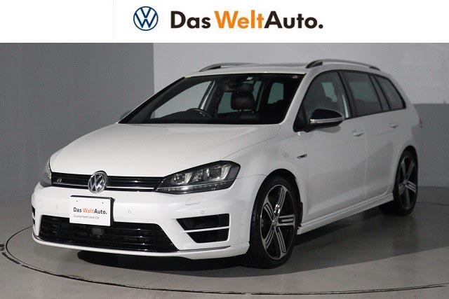 Das WeltAuto.】フォルクスワーゲン認定中古車： Golf Variant R ホワイト系 2015年 65,980km 2,000,000円