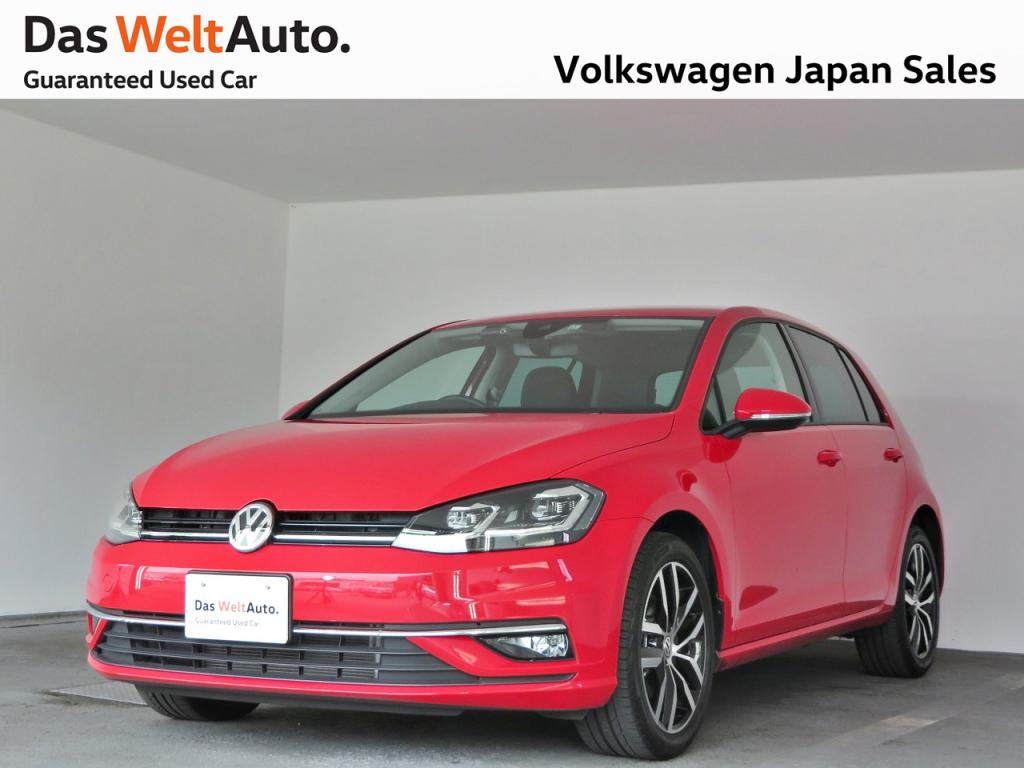 Das Weltauto フォルクスワーゲン認定中古車 Golf Tsi Highline Tech Edition 7 5 Oneowner レッド系 19年 11 600km 2 599 000円