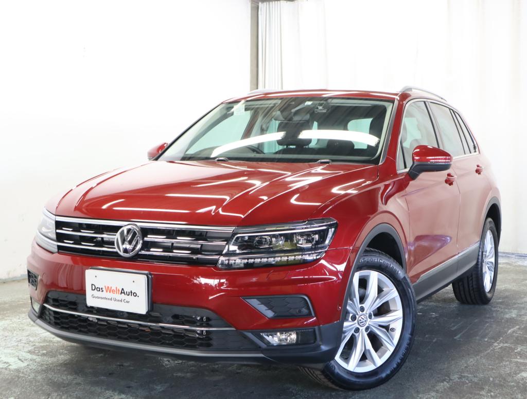 Das Weltauto フォルクスワーゲン認定中古車 Tiguan Tdi Highline 4motion レッド系 19年 16 381km 3 580 000円