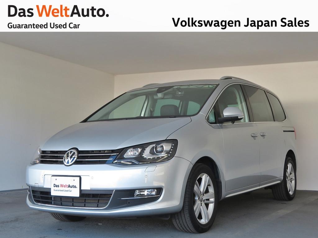 Das Weltauto フォルクスワーゲン認定中古車 Sharan Tsi Highline Navi Etc シルバー グレー系 16年 24 900km 2 699 000円