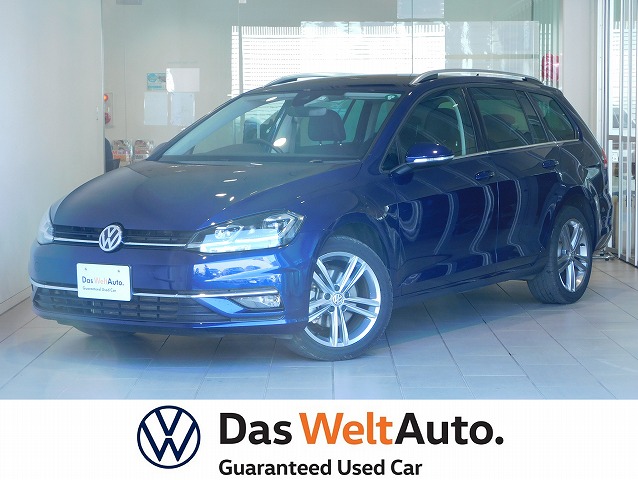 Das Weltauto フォルクスワーゲン認定中古車 Golf Variant Tsi Highline Meister ブルー系 19年 12 2km 3 099 000円