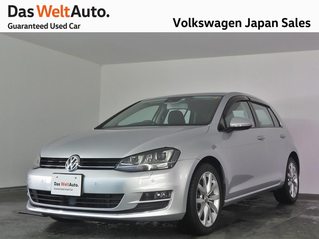 Das Weltauto フォルクスワーゲン認定中古車 Golf Tsi Highline Bluemotion Technology Navi Bs Skey シルバー グレー系 16年 21 0km 1 499 000円