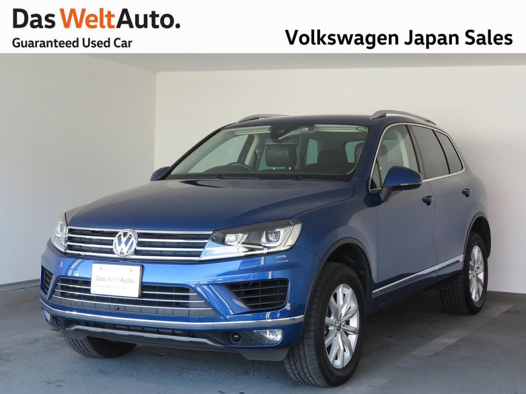 Das Weltauto フォルクスワーゲン認定中古車 Touareg V6 Upgrade Package Brownleather ブルー系 15年 47 700km 2 799 000円