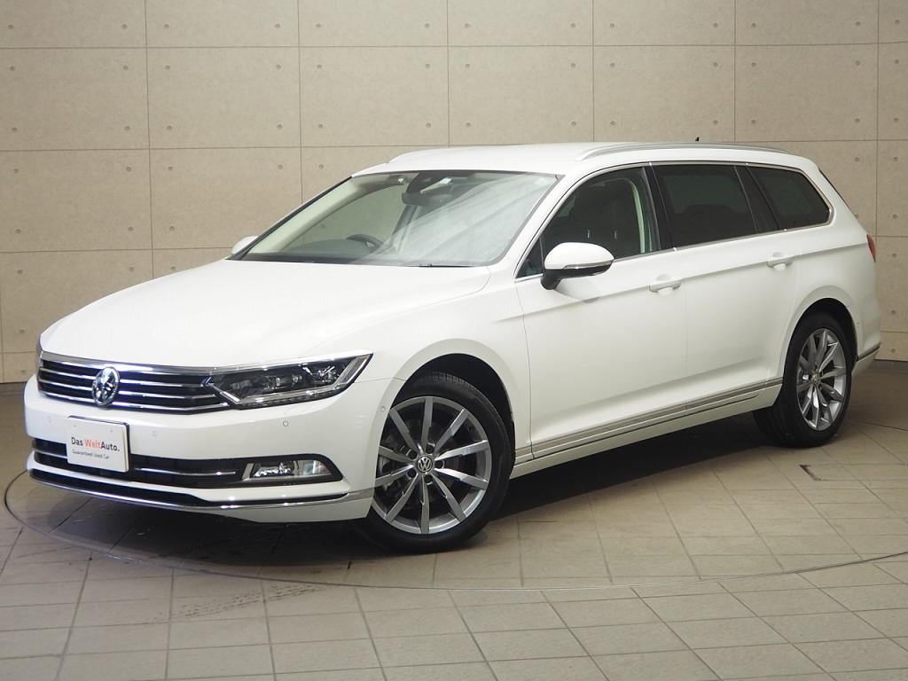 Das Weltauto フォルクスワーゲン認定中古車 Passat Variant Tdi Highline Democar ホワイト系 19年 5 721km 3 970 000円