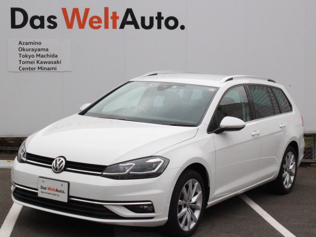 Das Weltauto フォルクスワーゲン認定中古車 Golf Variant Tsi Comfortline Tech Edition Discover Pro ホワイト系 19年 7 600km 2 360 000円