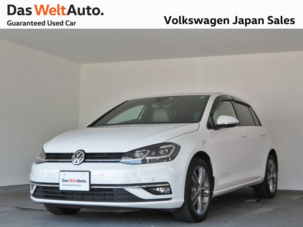 Das Weltauto フォルクスワーゲン認定中古車 Golf Tsi Highline Meister Oneowner Dwa ホワイト系 19年 12 800km 2 949 000円