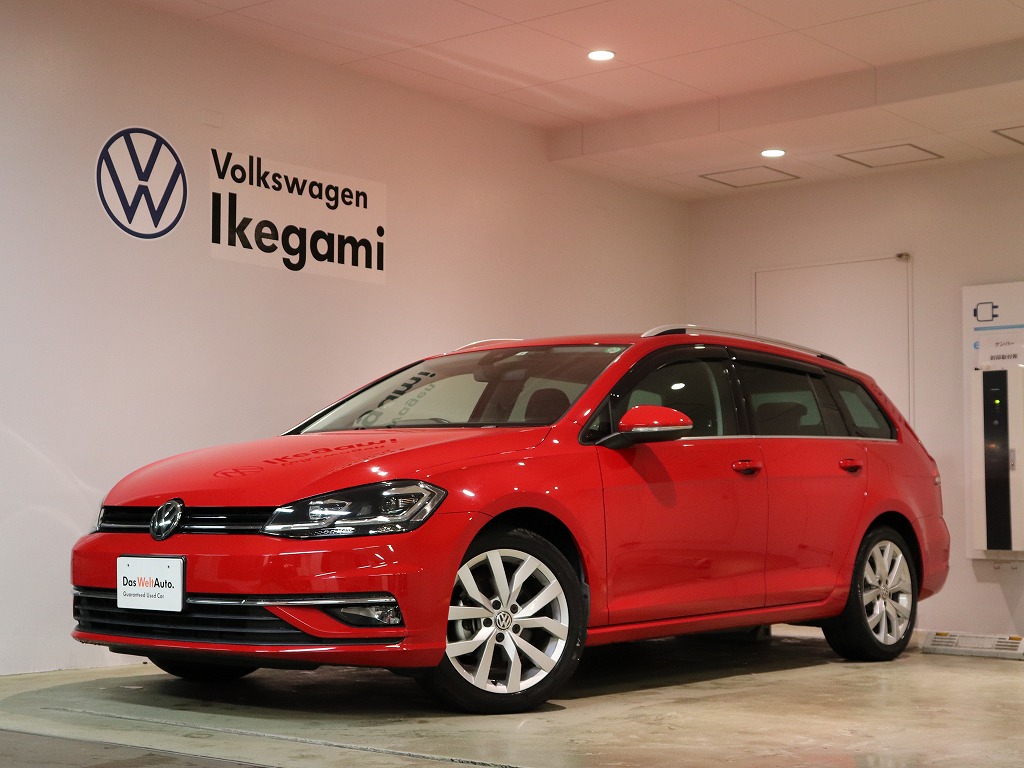 Das Weltauto フォルクスワーゲン認定中古車 Golf Variant Tsi Highline レッド系 18年 10 000km 2 580 000円