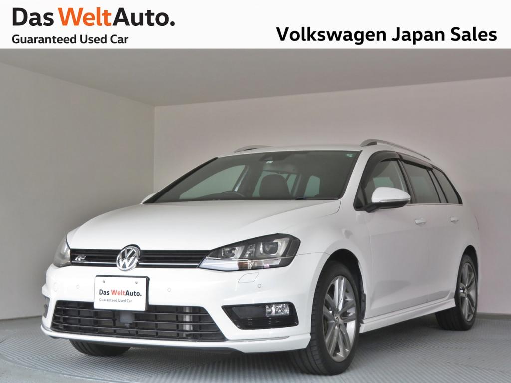 Das Weltauto フォルクスワーゲン認定中古車 Golf Variant R Line Navi Acc ホワイト系 15年 39 700km 1 629 000円