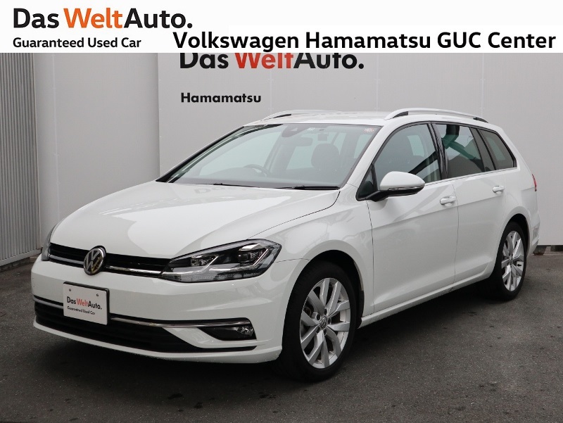 Das Weltauto フォルクスワーゲン認定中古車 Golf Variant Tsi Highline ホワイト系 17年 10 500km 2 180 000円