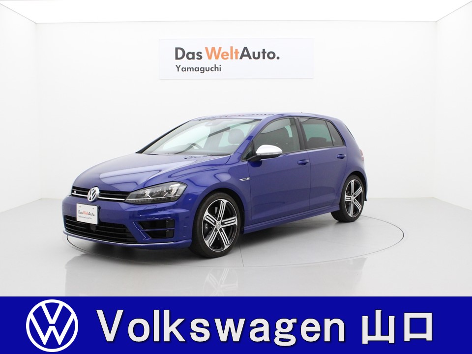 Das Weltauto フォルクスワーゲン認定中古車 Golf R Leather Navi ブルー系 16年 21 500km 3 850 000円