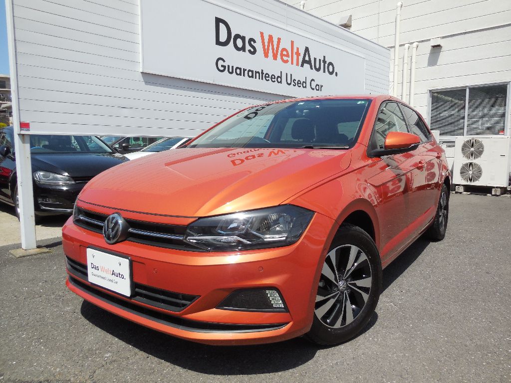 Das Weltauto フォルクスワーゲン認定中古車 Polo Tsi Comfortline オレンジ系 2019年 4 200km 2 050 000円