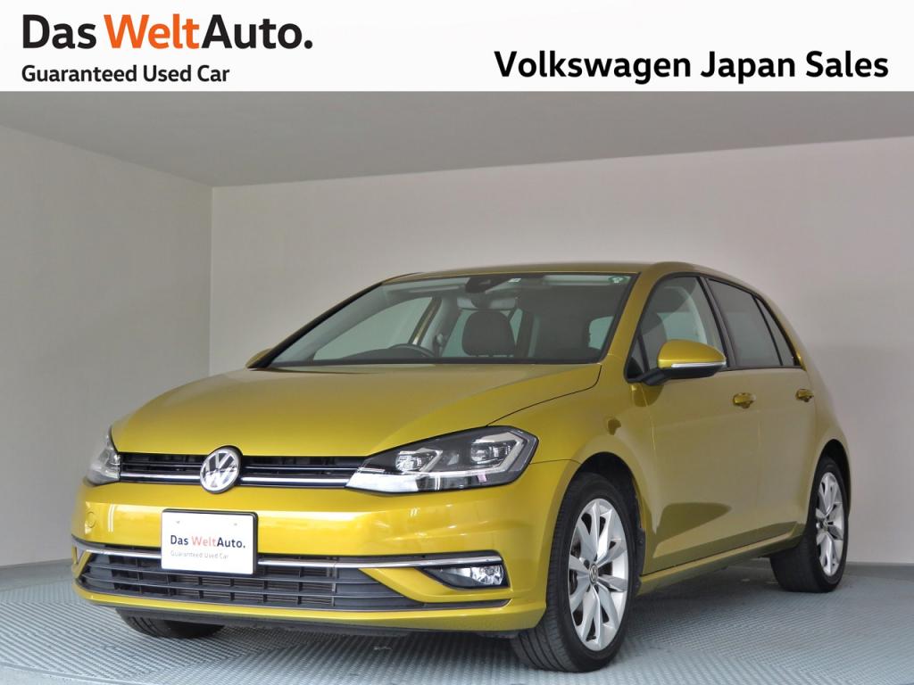 Das Weltauto フォルクスワーゲン認定中古車 Golf Tsi Comfortline Tech Edition イエロー系 18年 10 070km 1 939 000円